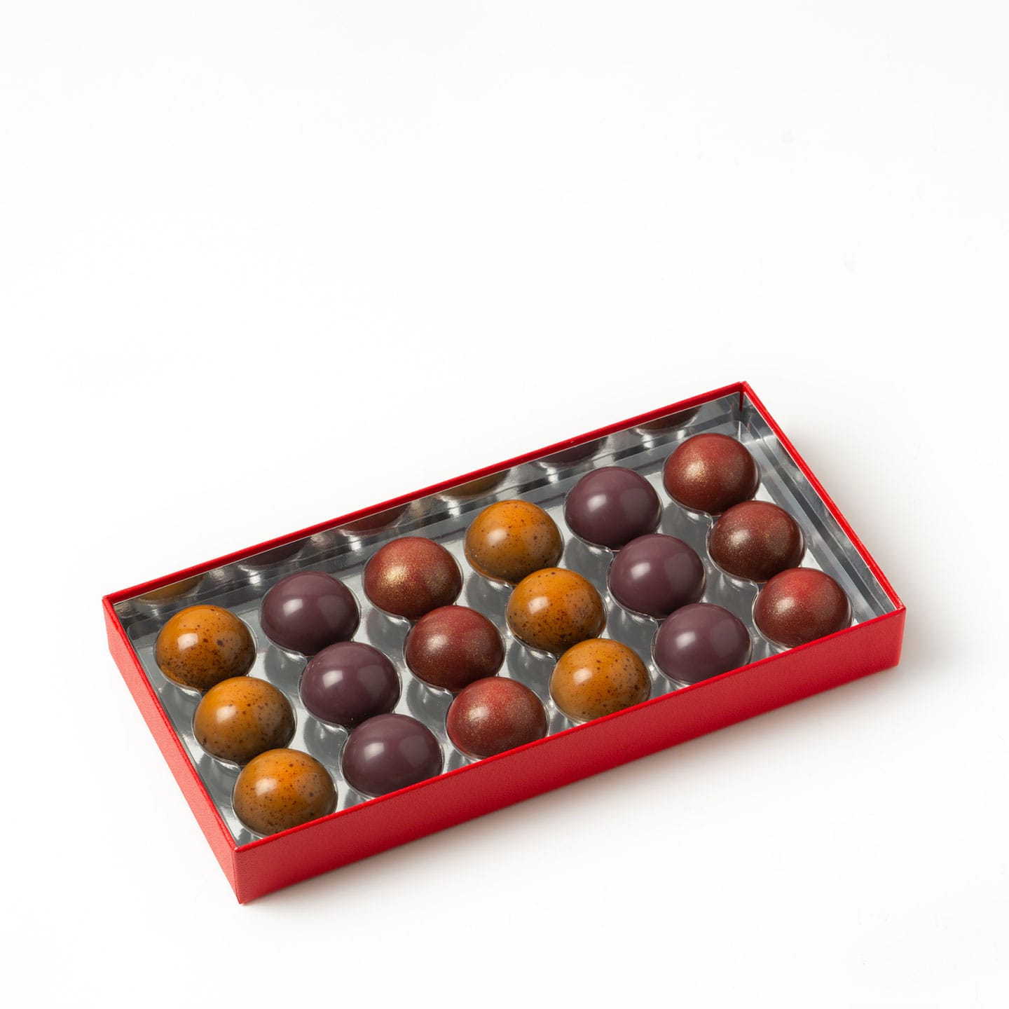 Assortiment Dômes Chocolat Noir et Lait 150g