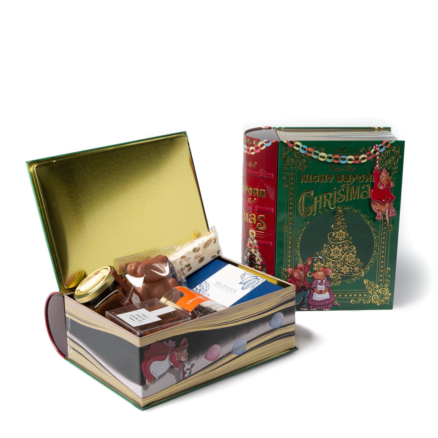 Coffret Cadeaux Noël 700g Livre