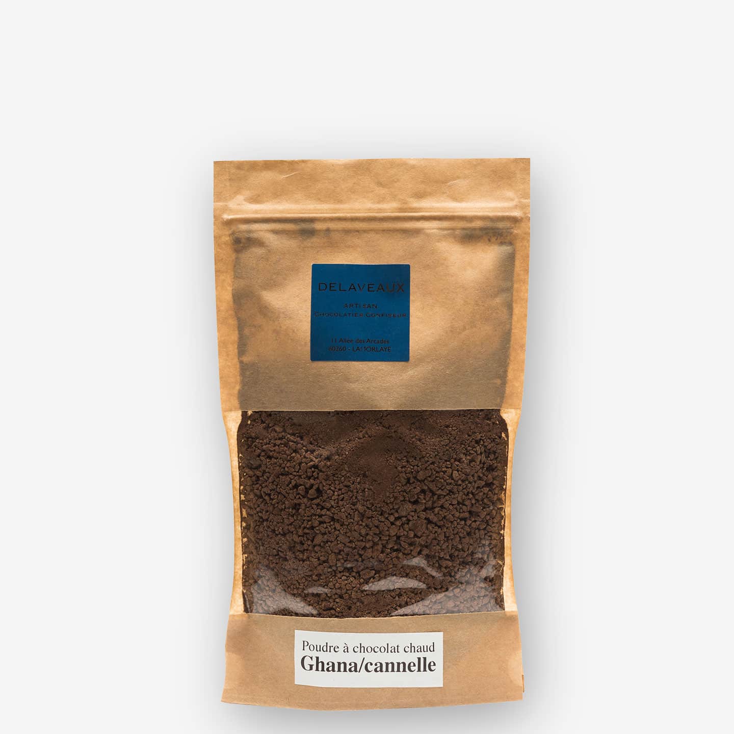 Poudre cacao Ghana Cannelle pour Chocolat Chaud 200g