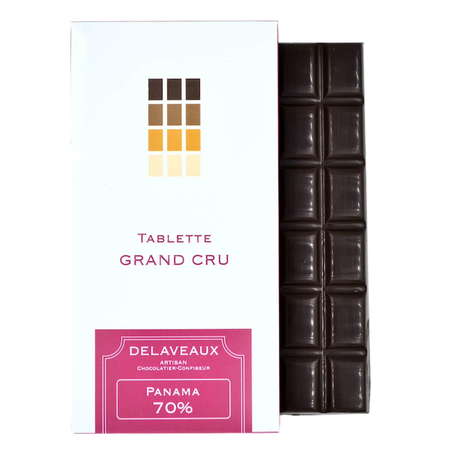 Tablette Chocolat Noir 70% origine Panama 80g