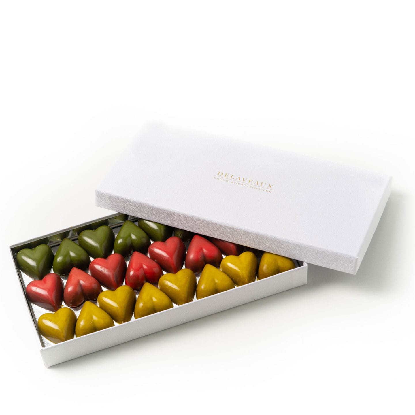 Coeurs Chocolats Parfumés Saint Valentin 200g - 24 pièces