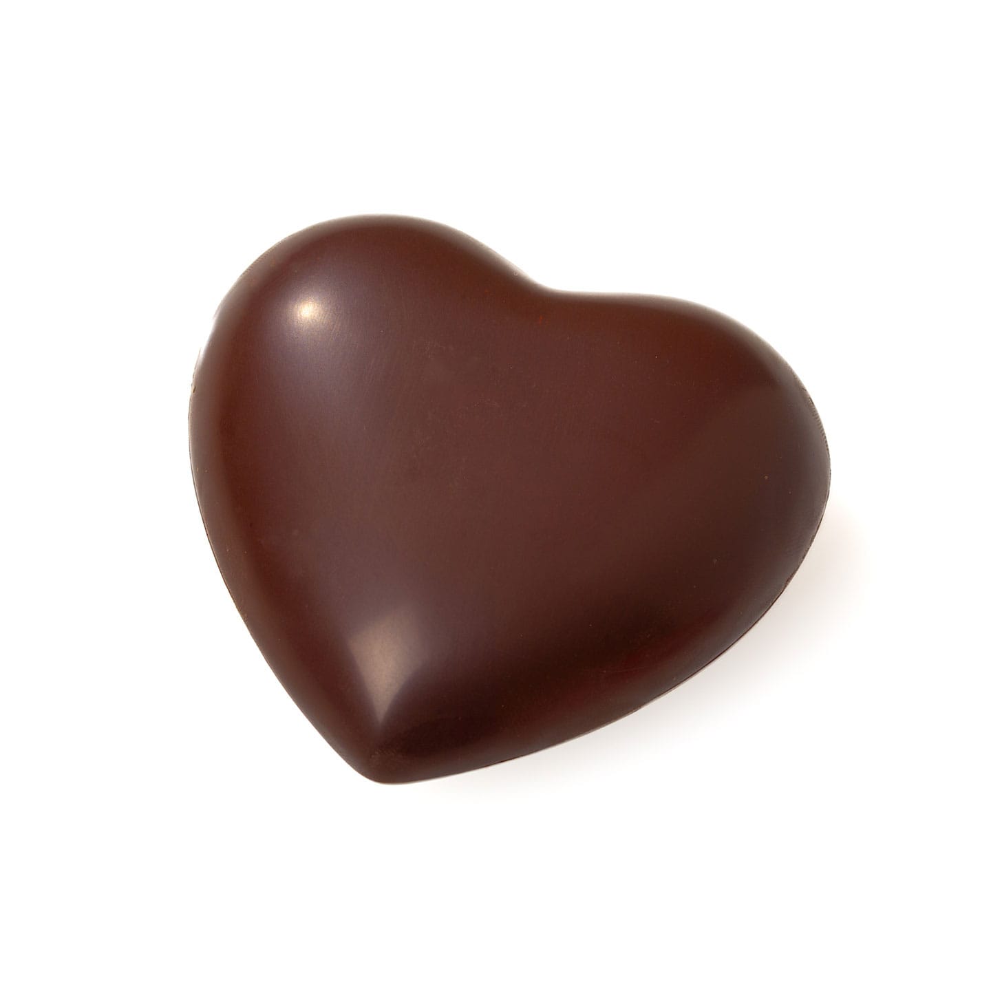 Coeur Chocolat Lait garni Saint Valentin 100g