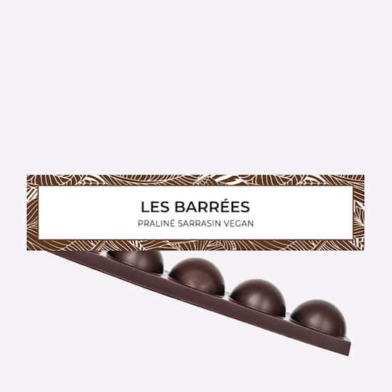 Praliné Chocolat Noir Vegan Sarrasin Bio