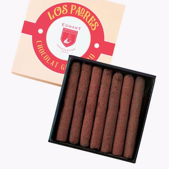 Cigarillos Chocolat Noir Praliné Sésame