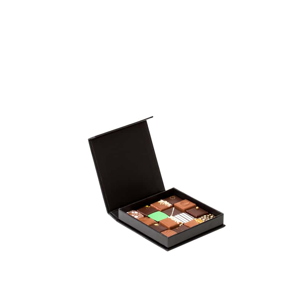 Assortiment Chocolats Noir et Lait 80g - 16 pièces