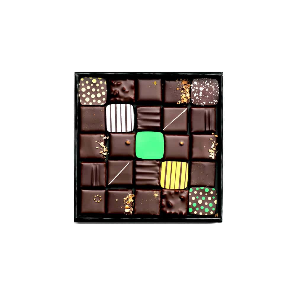 Assortiment Chocolats Noir 125g - 25 pièces