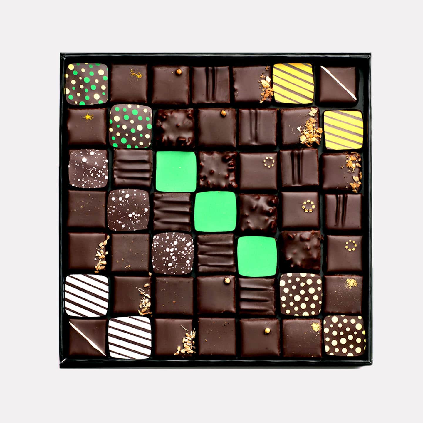 Assortiment Chocolats Noir 245g - 49 pièces