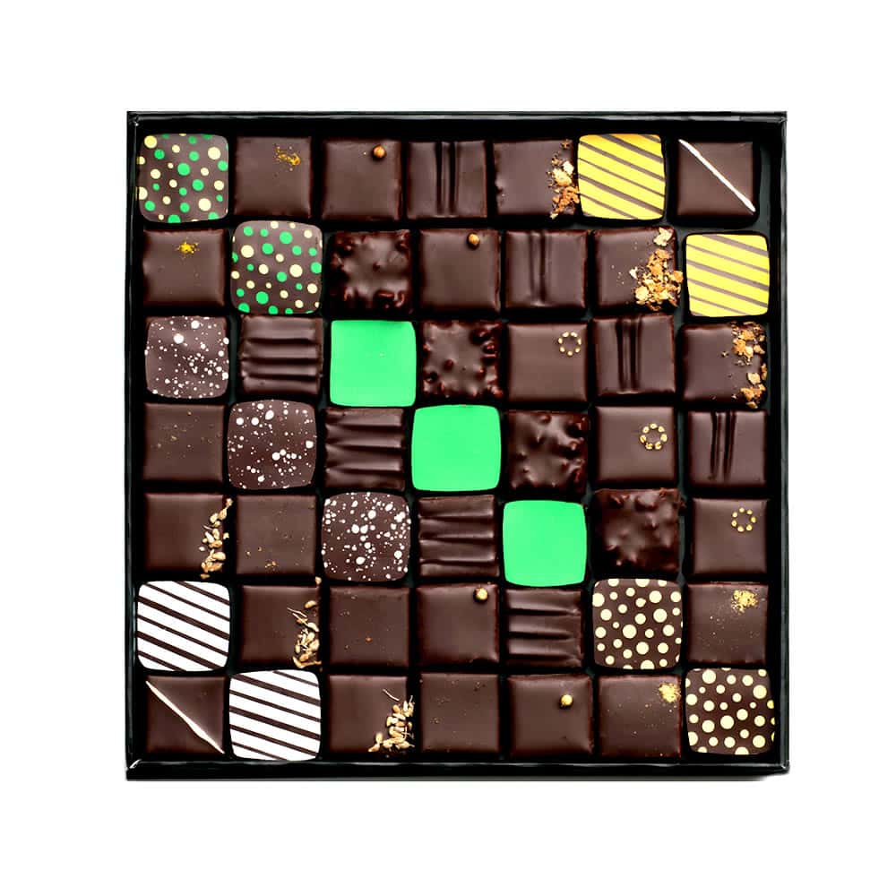 Assortiment Chocolats Noir 245g - 49 pièces