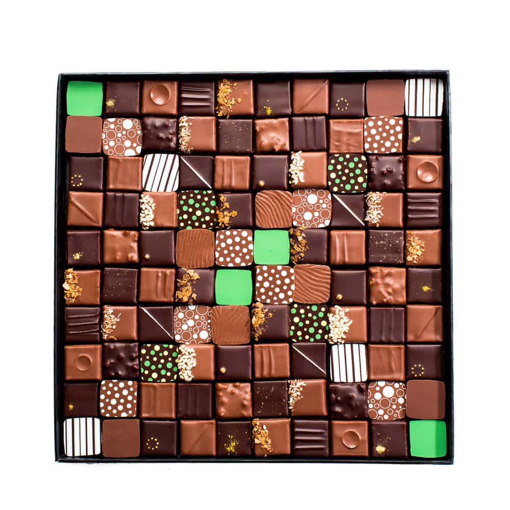 Assortiment Chocolats Noir et Lait 500g - 100 pièces