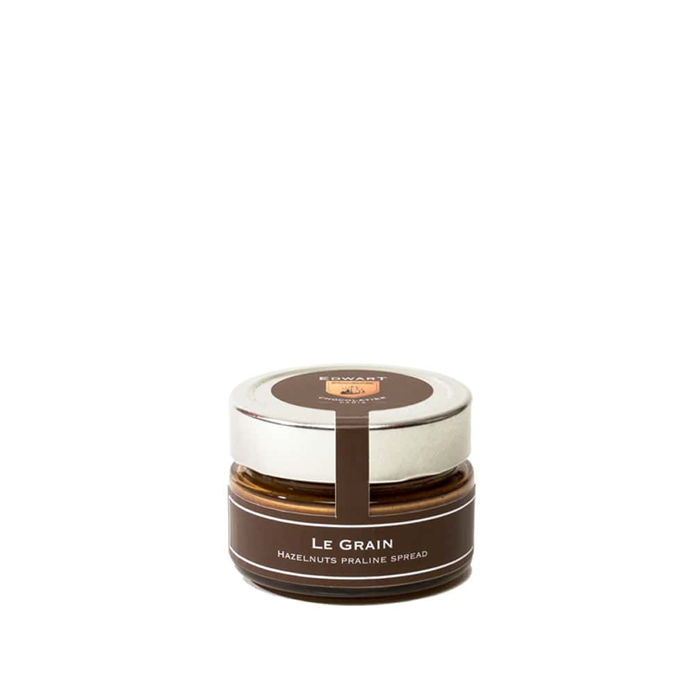 Pâte à Tartiner Chocolat Lait Eclats de Noisettes 120g Le Grain