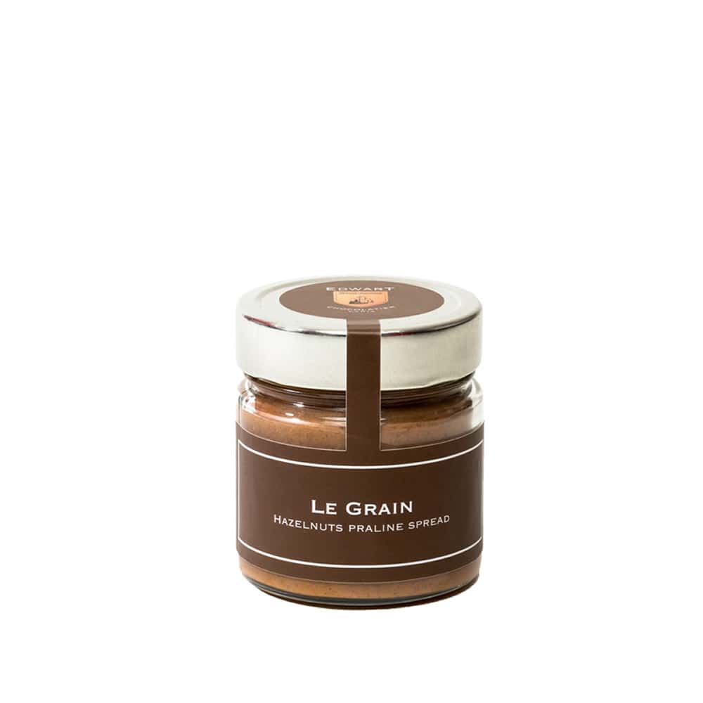 Pâte à Tartiner Chocolat Lait Eclats de Noisettes 240g Le Grain