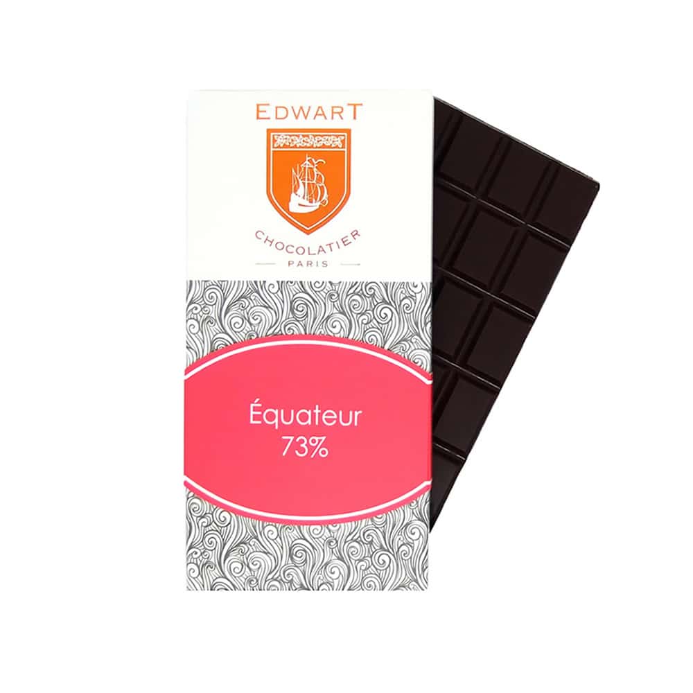 Tablette Chocolat Noir 73% Grand Cru origine Equateur 100g