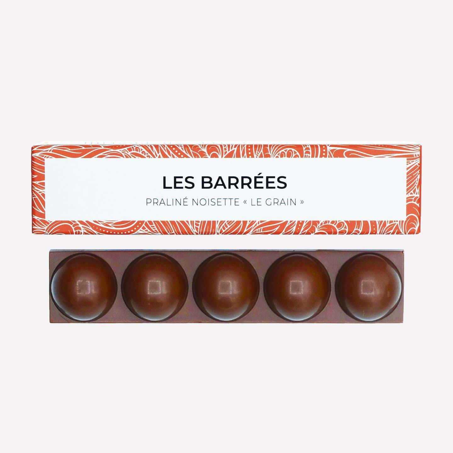 Praliné Chocolat Lait Noisettes 30g La Barrée Le Grain