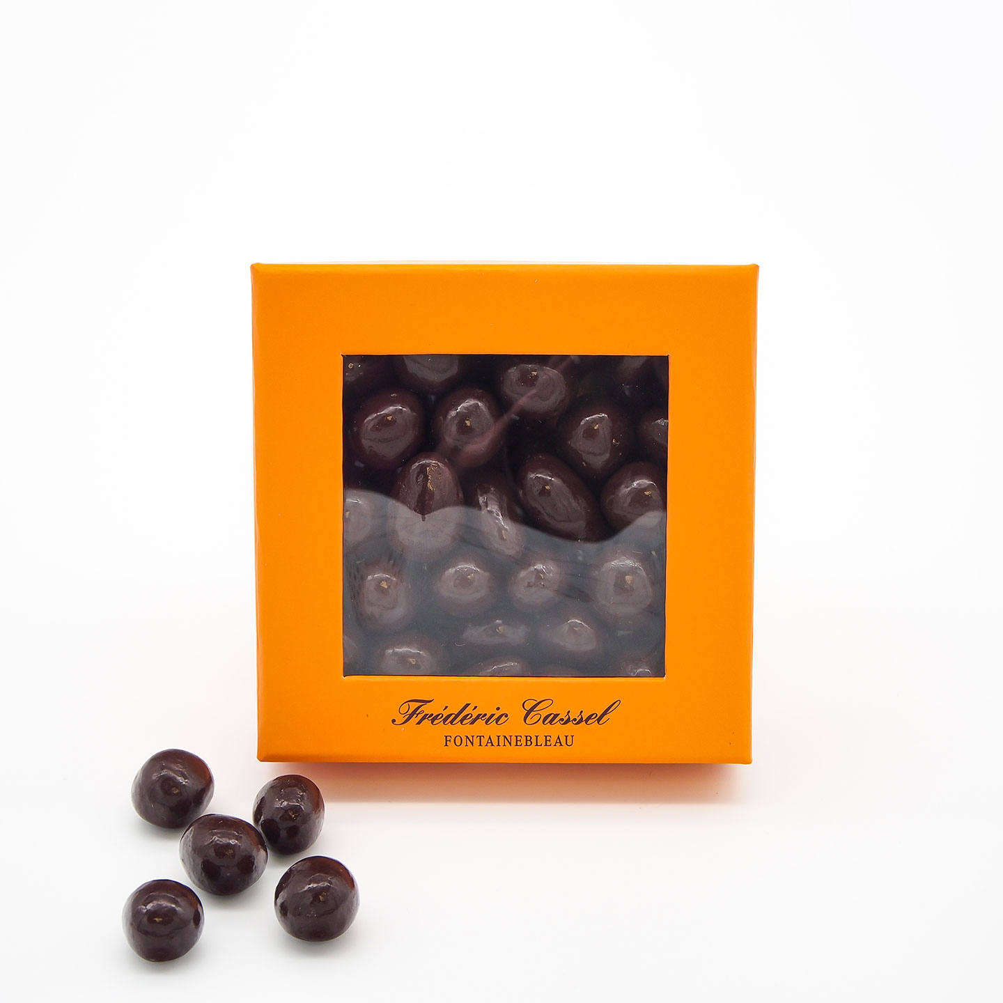 Amandes et Noisettes enrobées Chocolat Noir 200g
