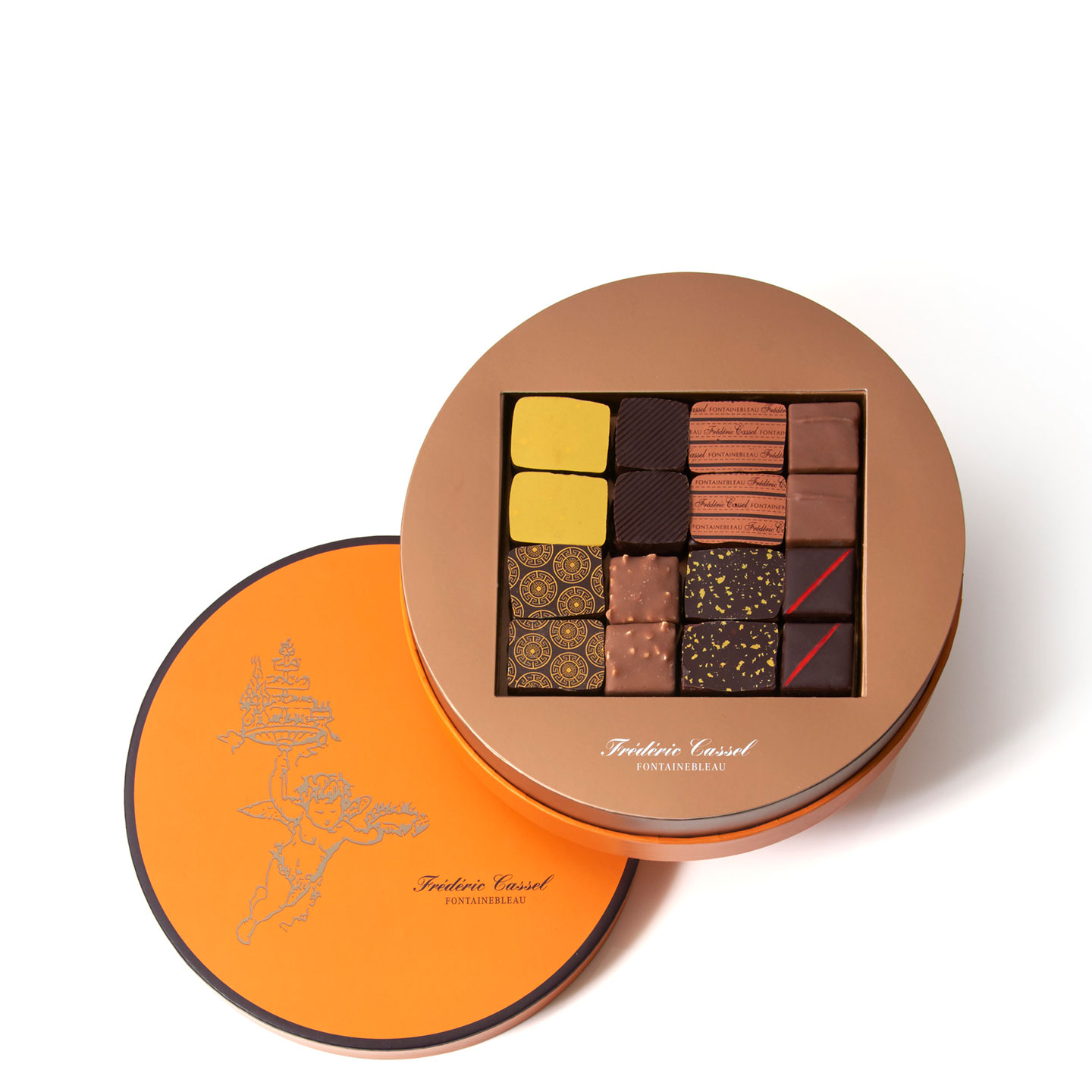 Assortiment Chocolats Noir et Lait 16 pièces - 145g