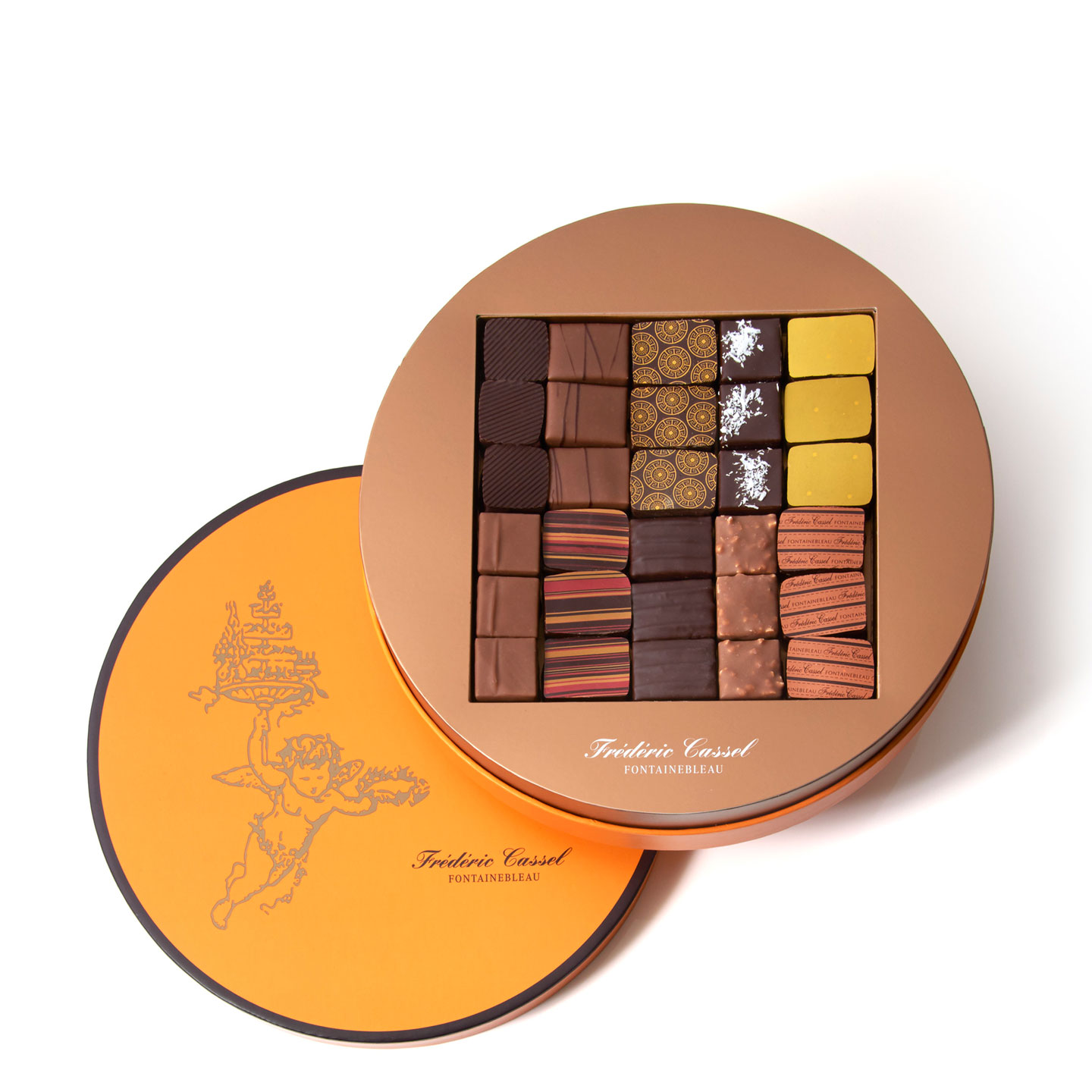 Assortiment Chocolats Noir et Lait 30 pièces - 280g