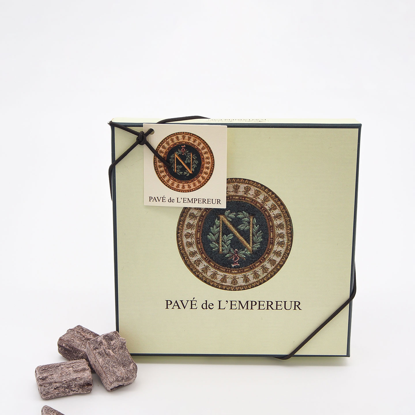 Pralinés Chocolat Noir et Lait Grué Cacao 240g Pavé de l'Empereur