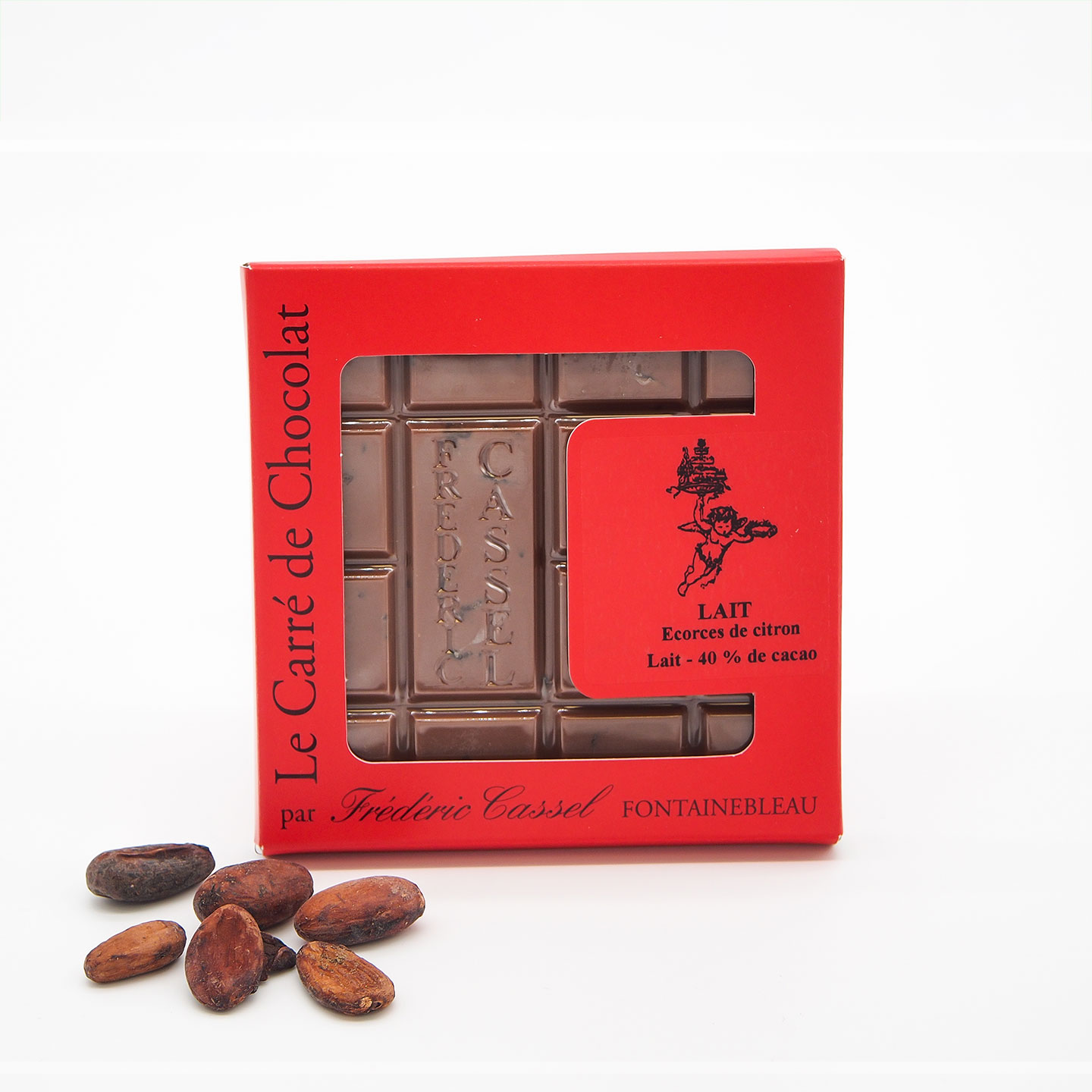 Tablette Chocolat Lait Citron 40% 80g