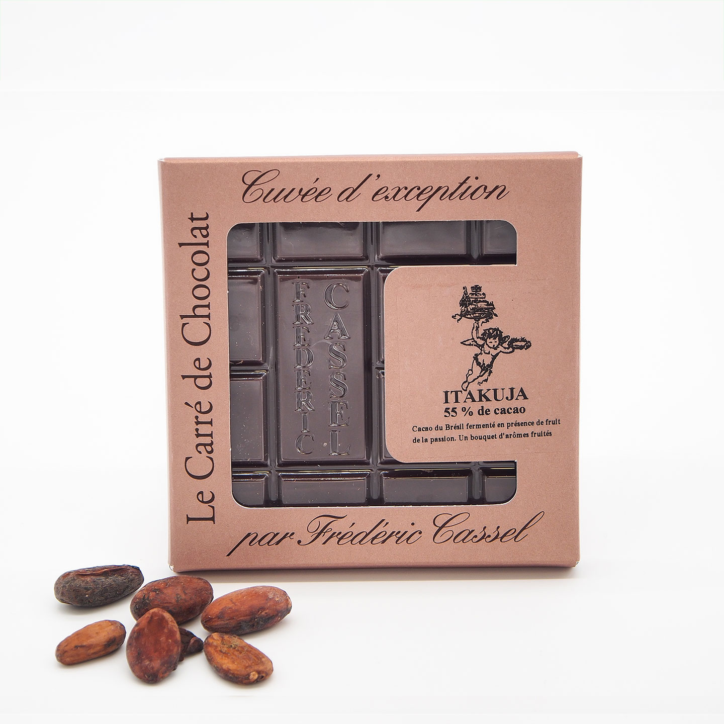 Tablette Chocolat Noir 55% origine Brésil 80g