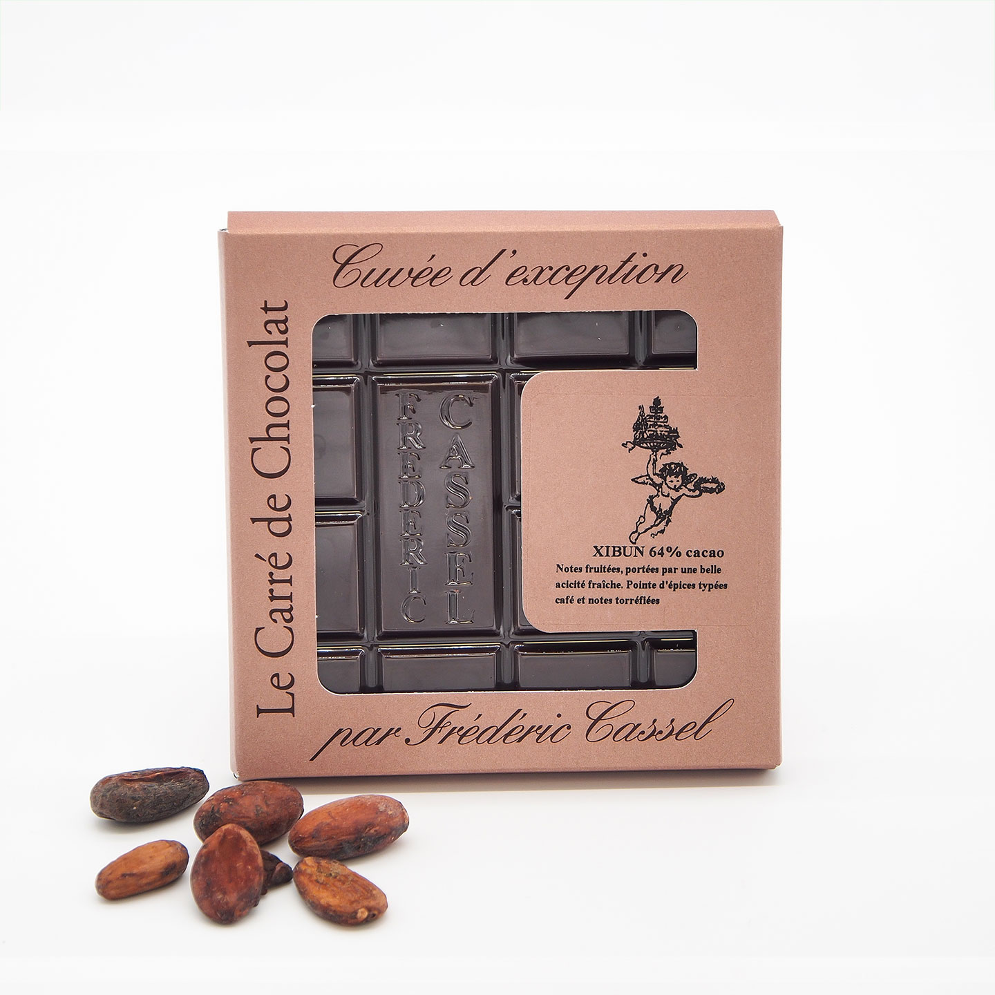 Tablette Chocolat Noir 64% origine Belize 80g