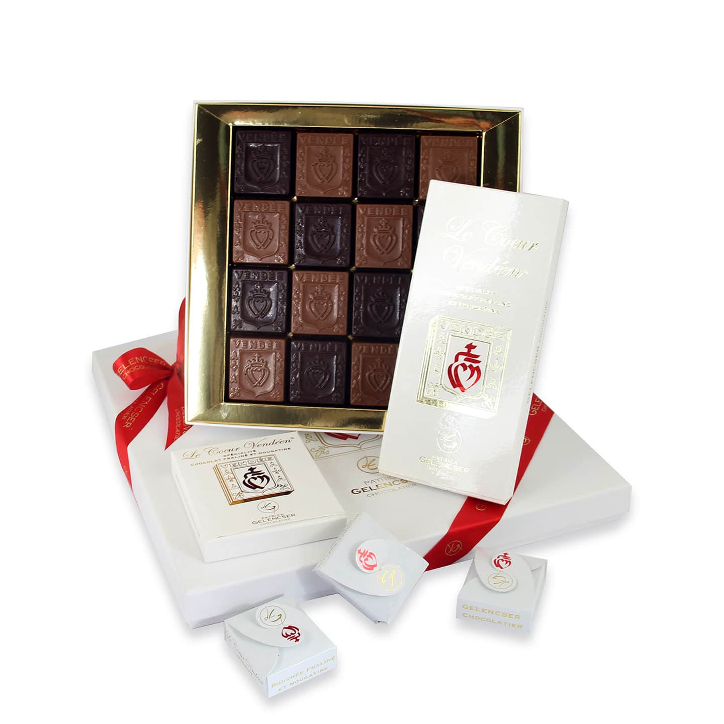 Gelencser Praline Nougatine Chocolat Noir Et Lait g 1 Piece Coeur Vendeen Gelencser Praline Nougatine Chocolat Noir Et Lait g 1 Piece Coeur Vendeen