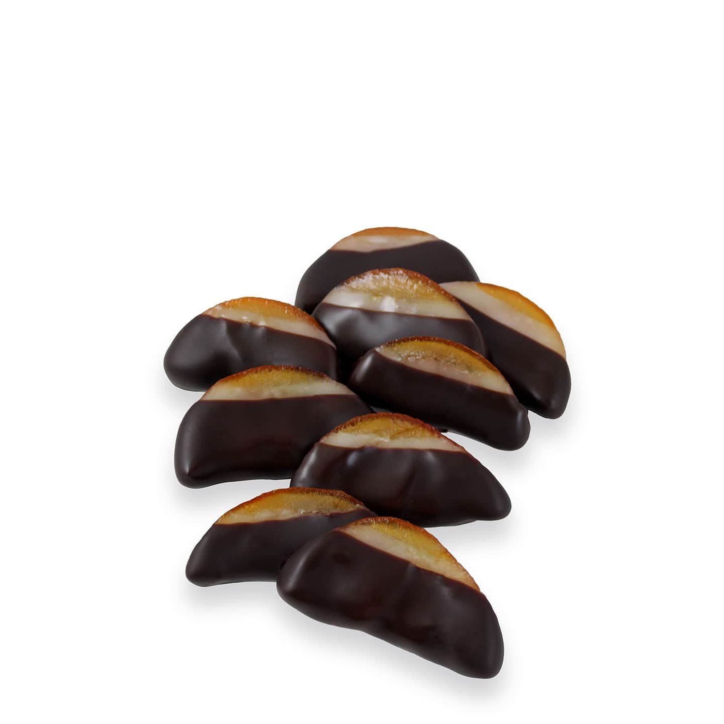 Rondelles Orange Confite enrobées Chocolat Noir 240g