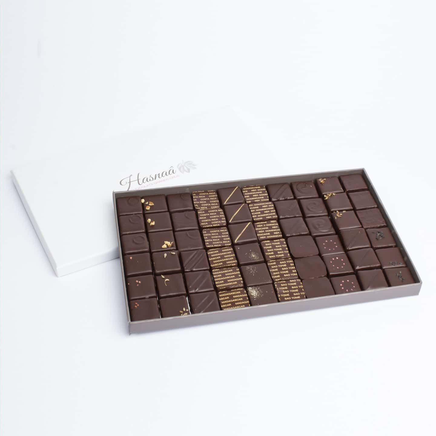 Assortiment Chocolats Noir et Lait 350g - 60 pièces