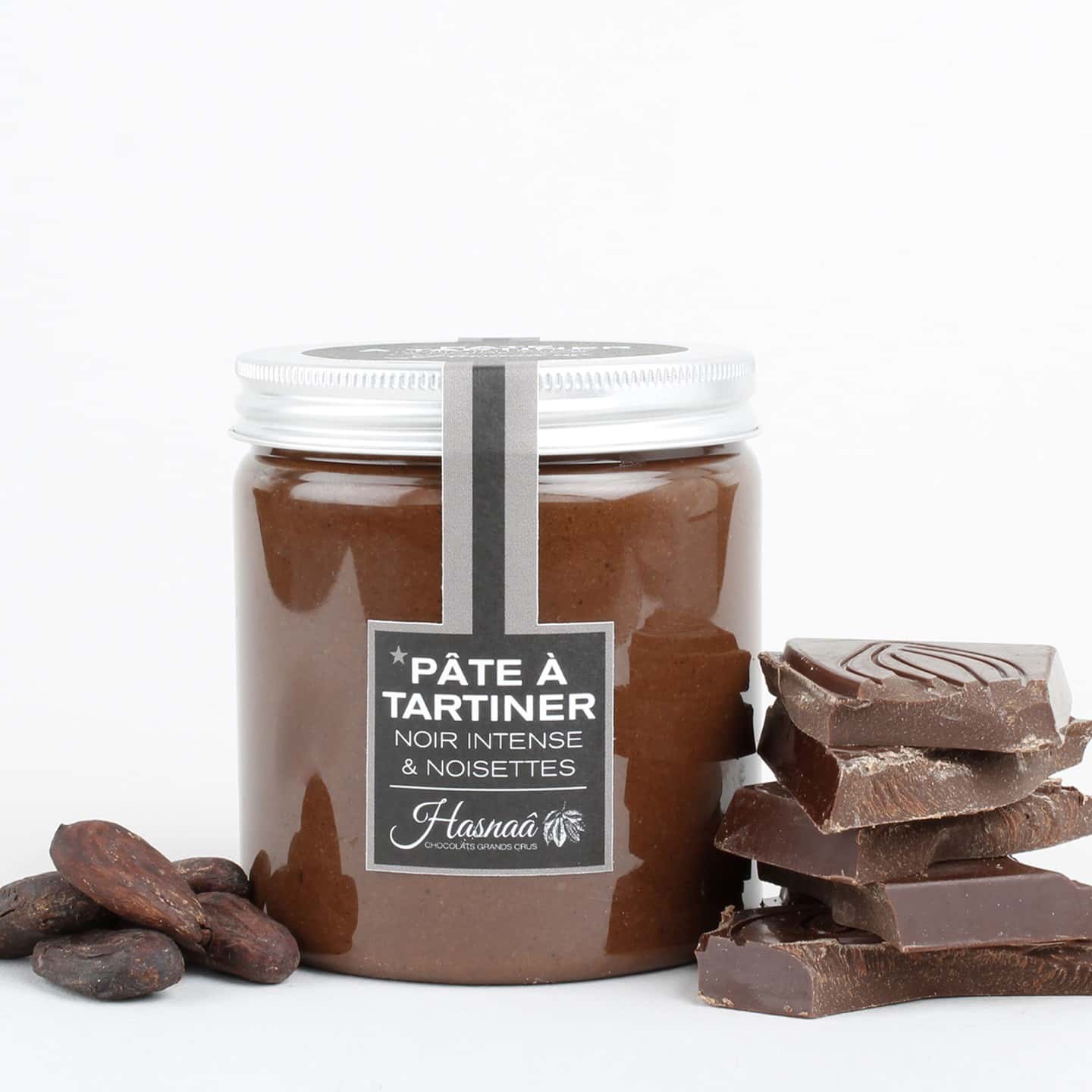 Pâte à Tartiner Chocolat Noir Noisette 250g