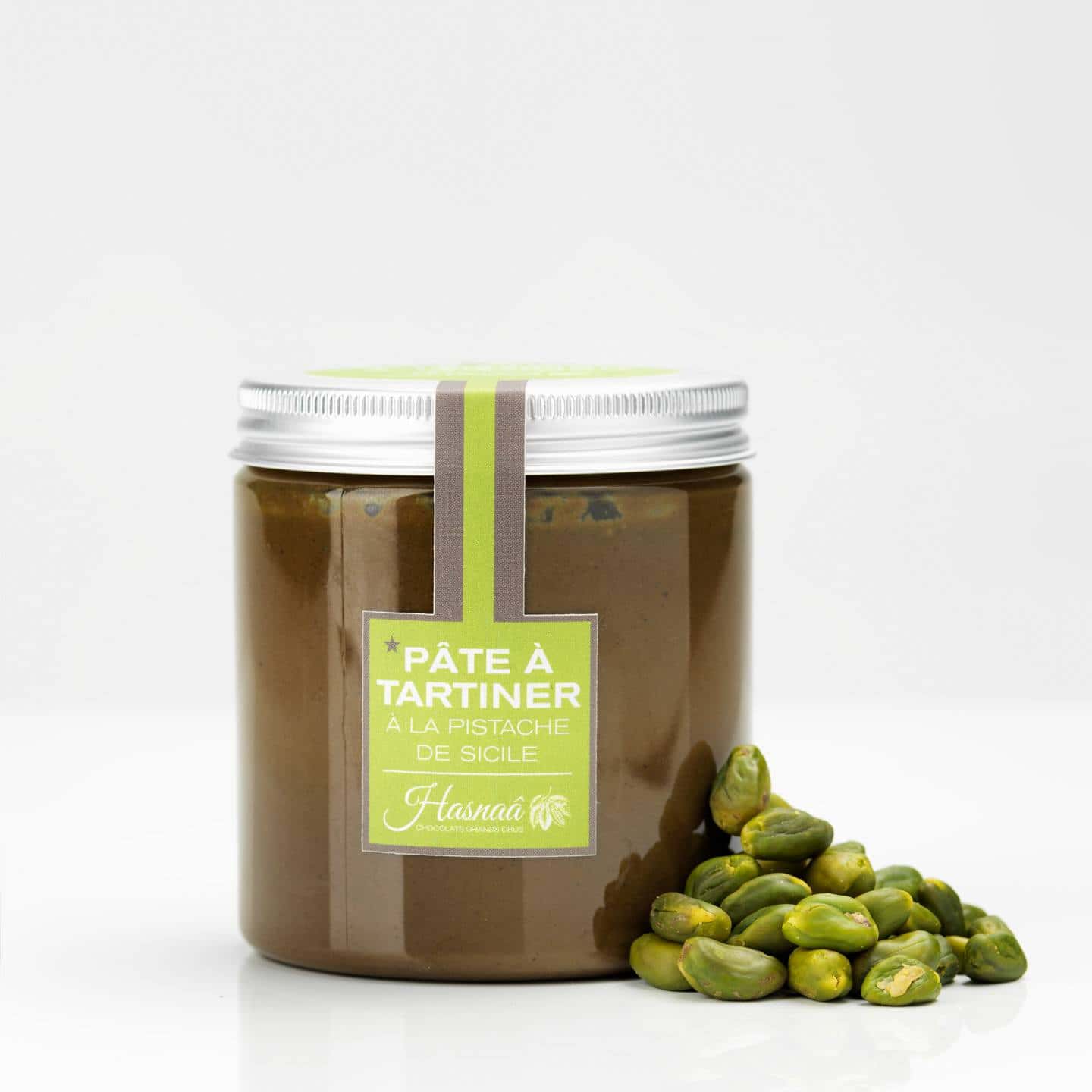 Pâte à Tartiner Chocolat Lait Pistache 250g