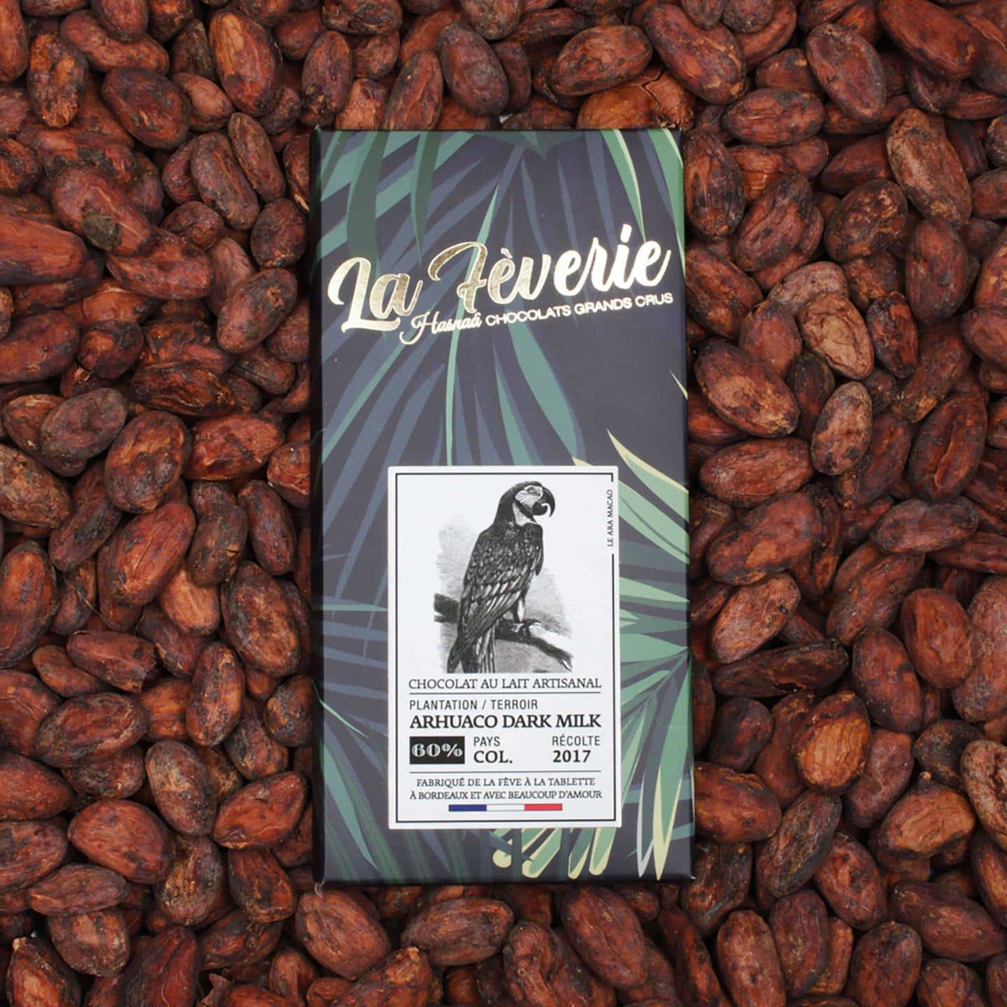 Tablette Chocolat Lait 60% origine Colombie 56g