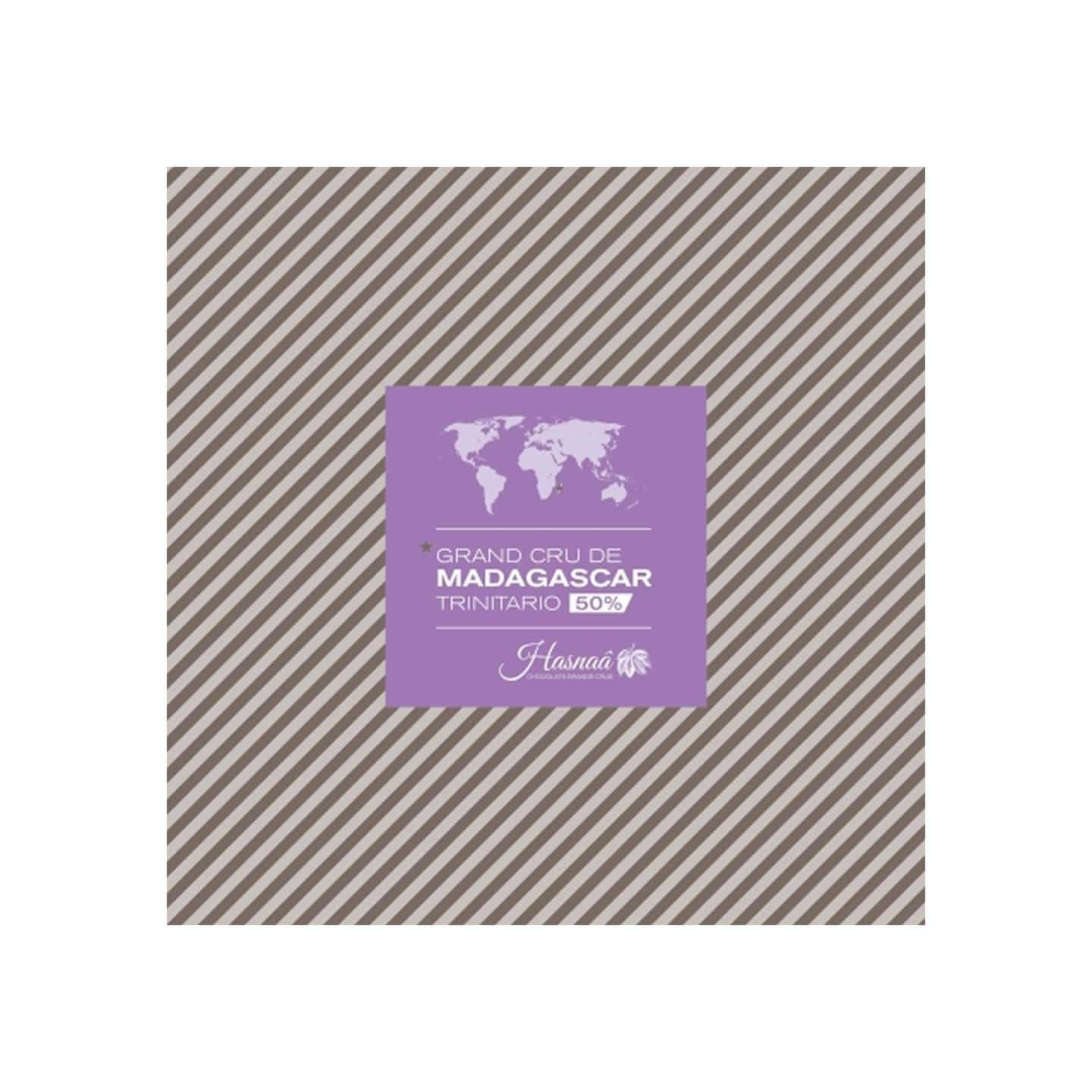 Tablette Chocolat Lait 50% origine Madagascar 100g
