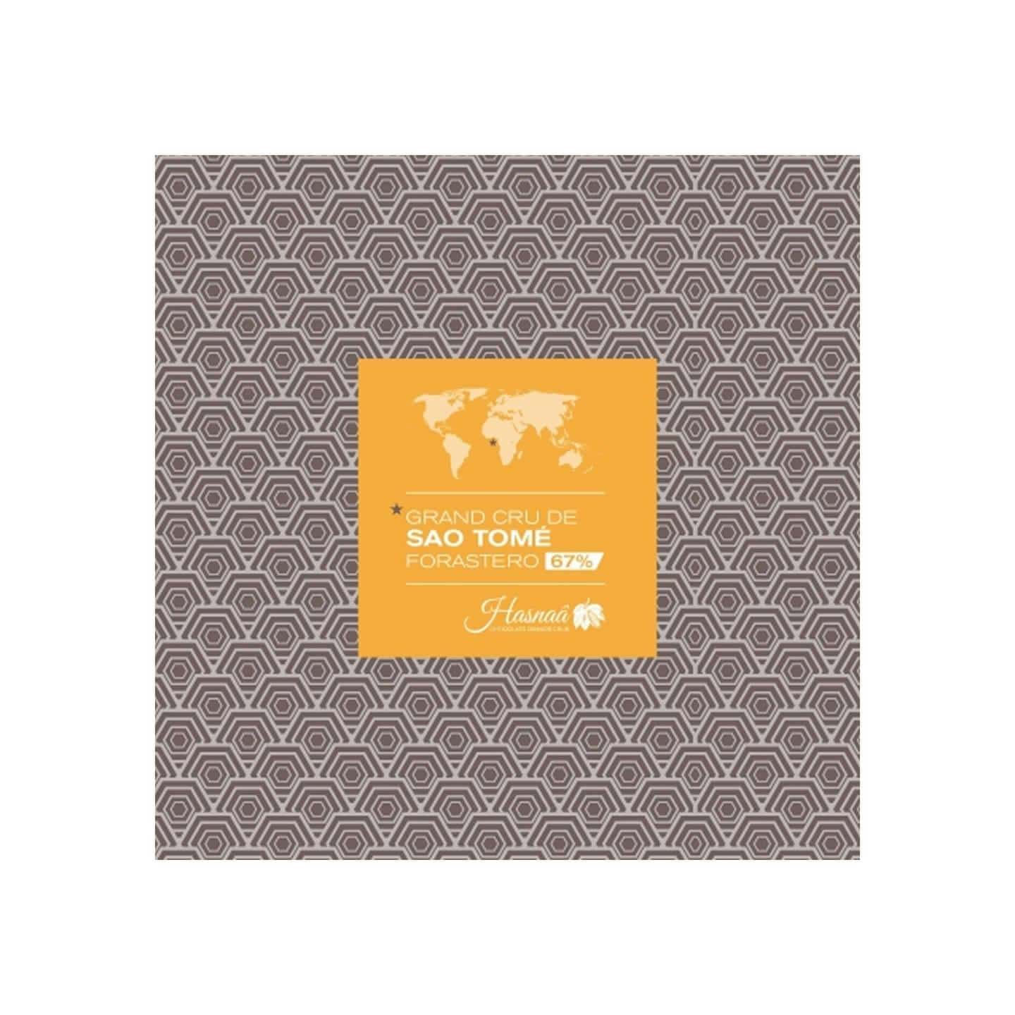 Tablette Chocolat Noir 67% Grand Cru origine Sao Tomé 100g