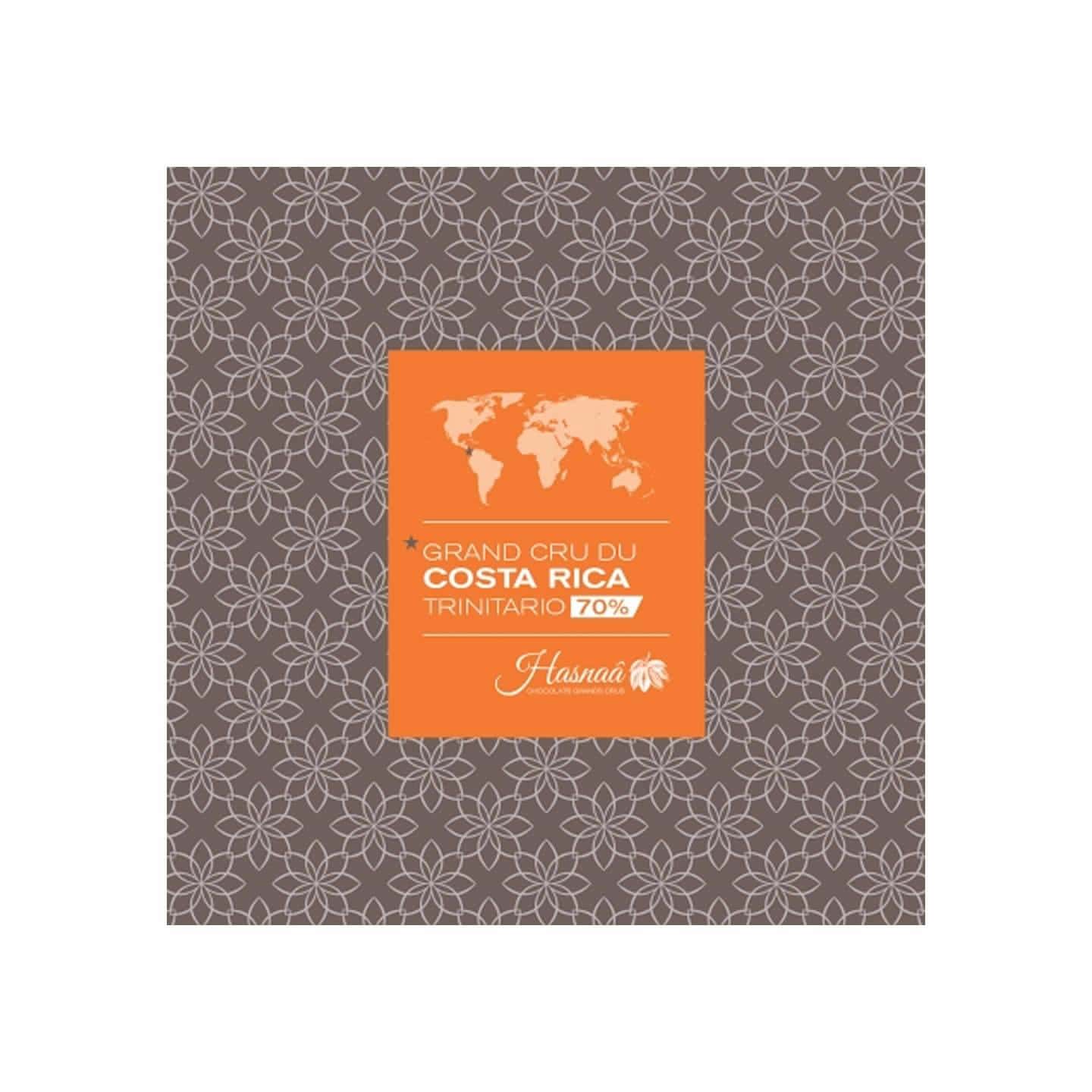 Tablette Chocolat Noir 70% Grand Cru origine Costa Rica 100g