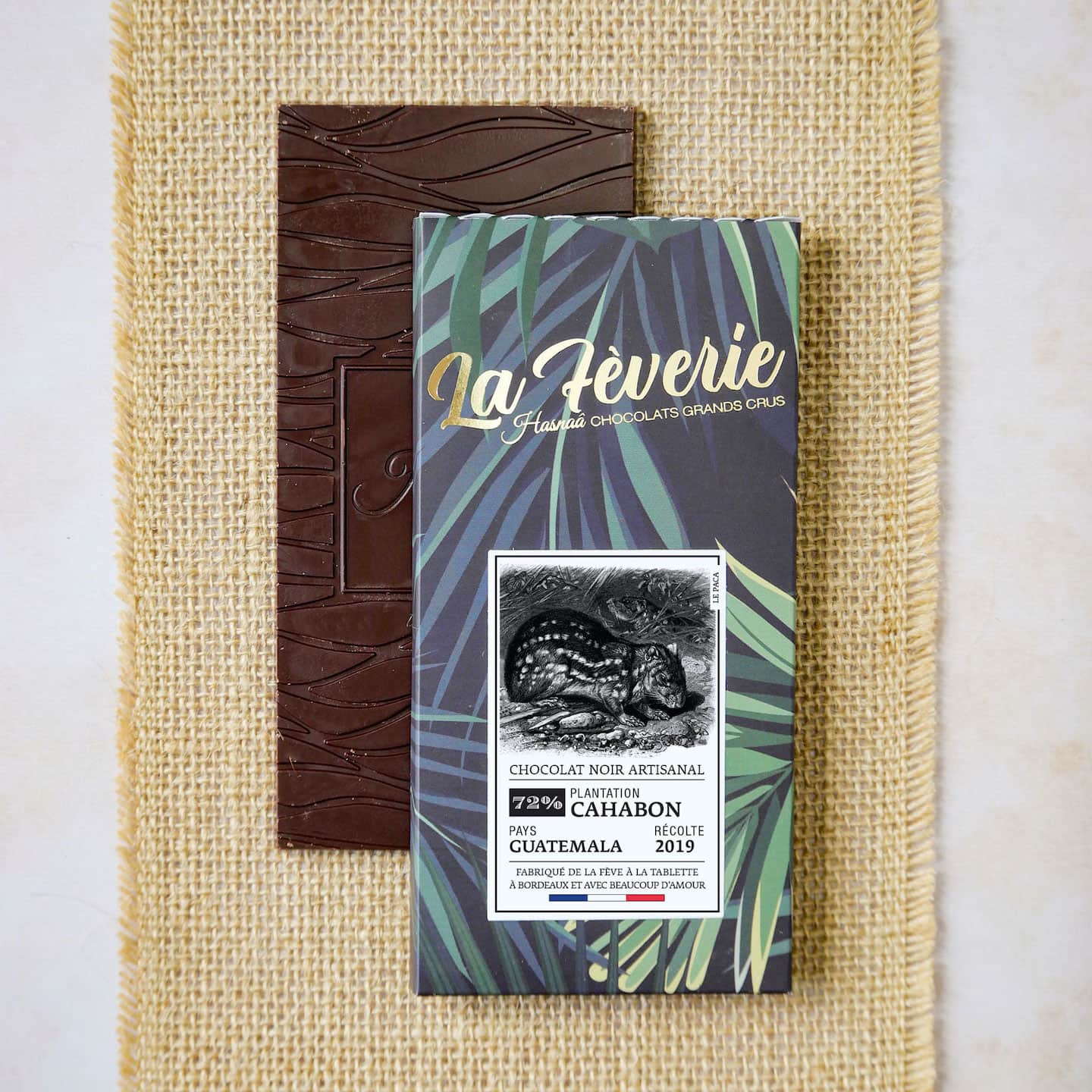 Tablette Chocolat Noir 72% origine Guatemala 56g Bean to Bar