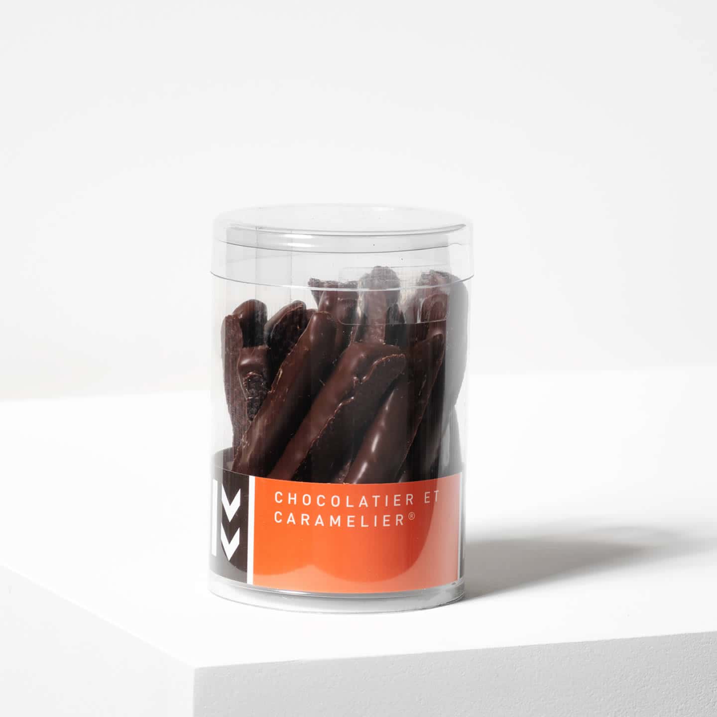 Orangettes Confites enrobées Chocolat Noir 100g