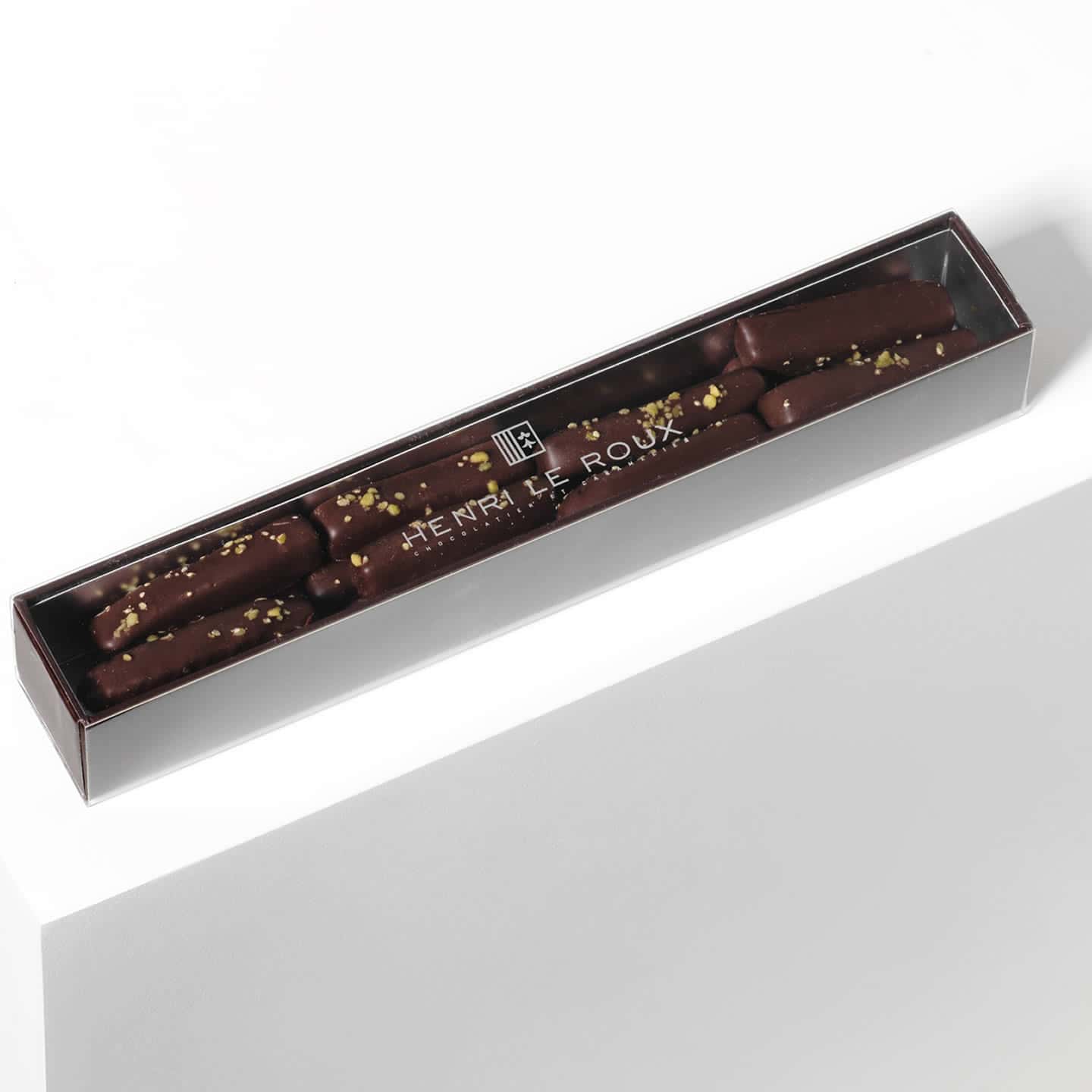 Gingembrettes Confites enrobées Chocolat Noir 80g Vert Galant