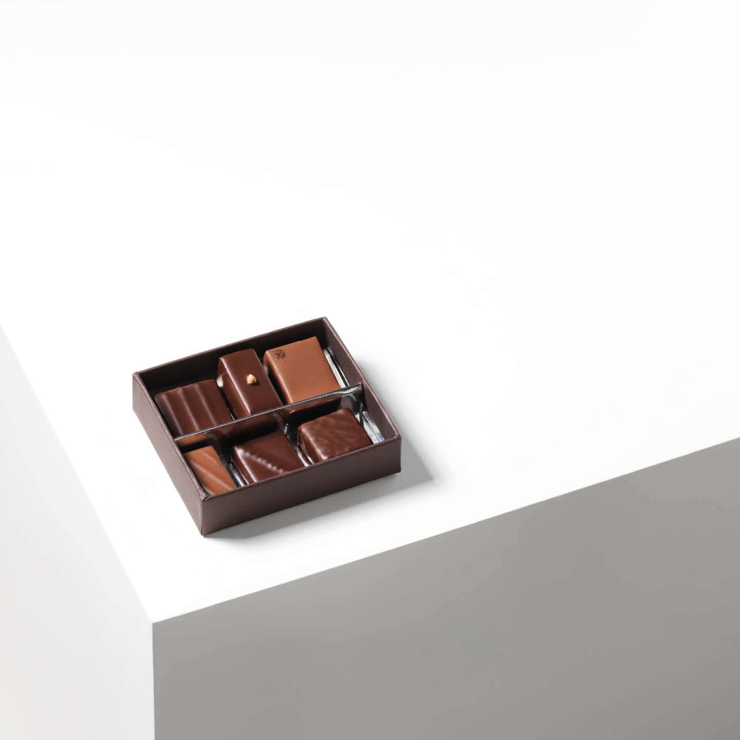 Assortiment Chocolats Noir et Lait 48g - 6 pièces Bretagne