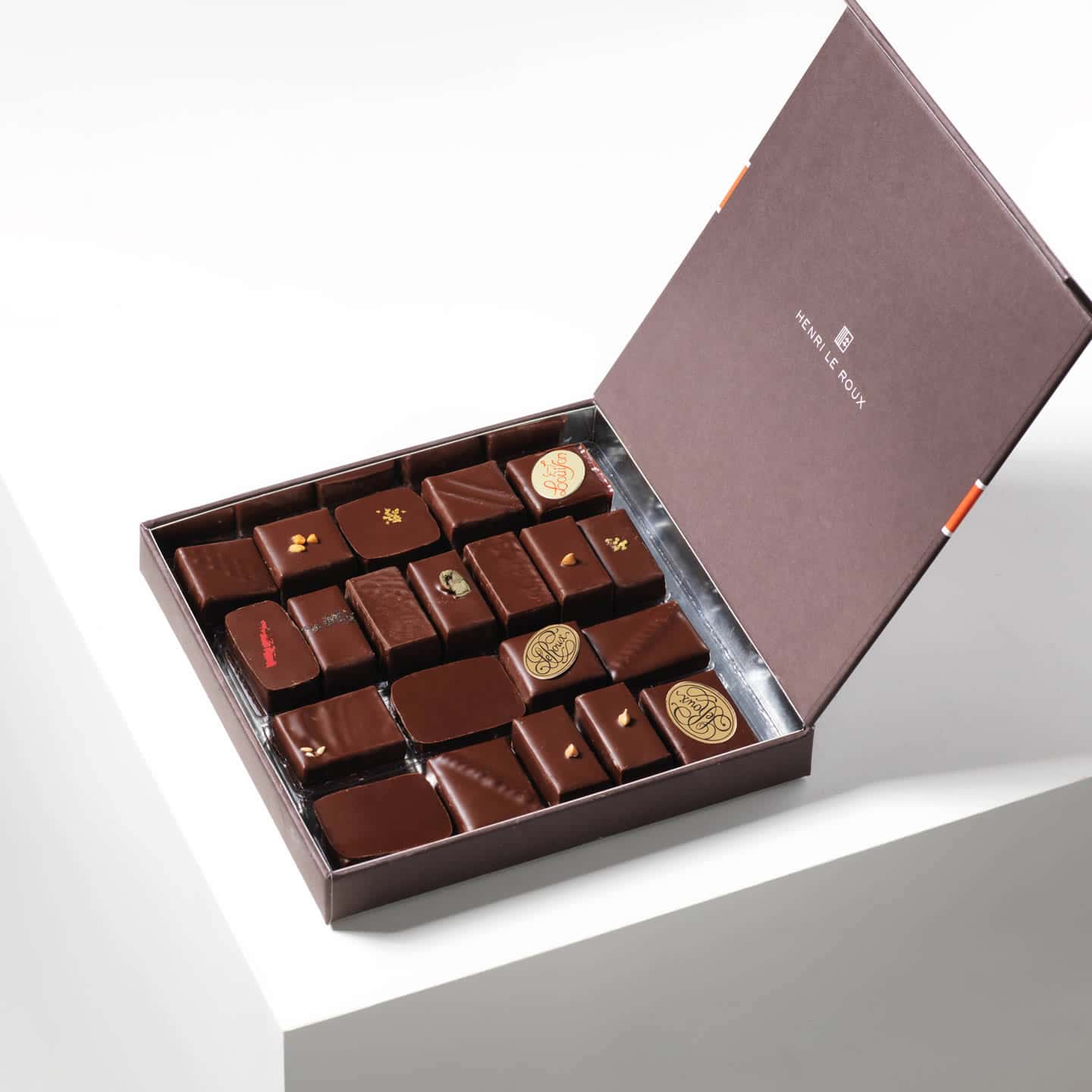 Assortiment Chocolats Noir 155g - 23 pièces