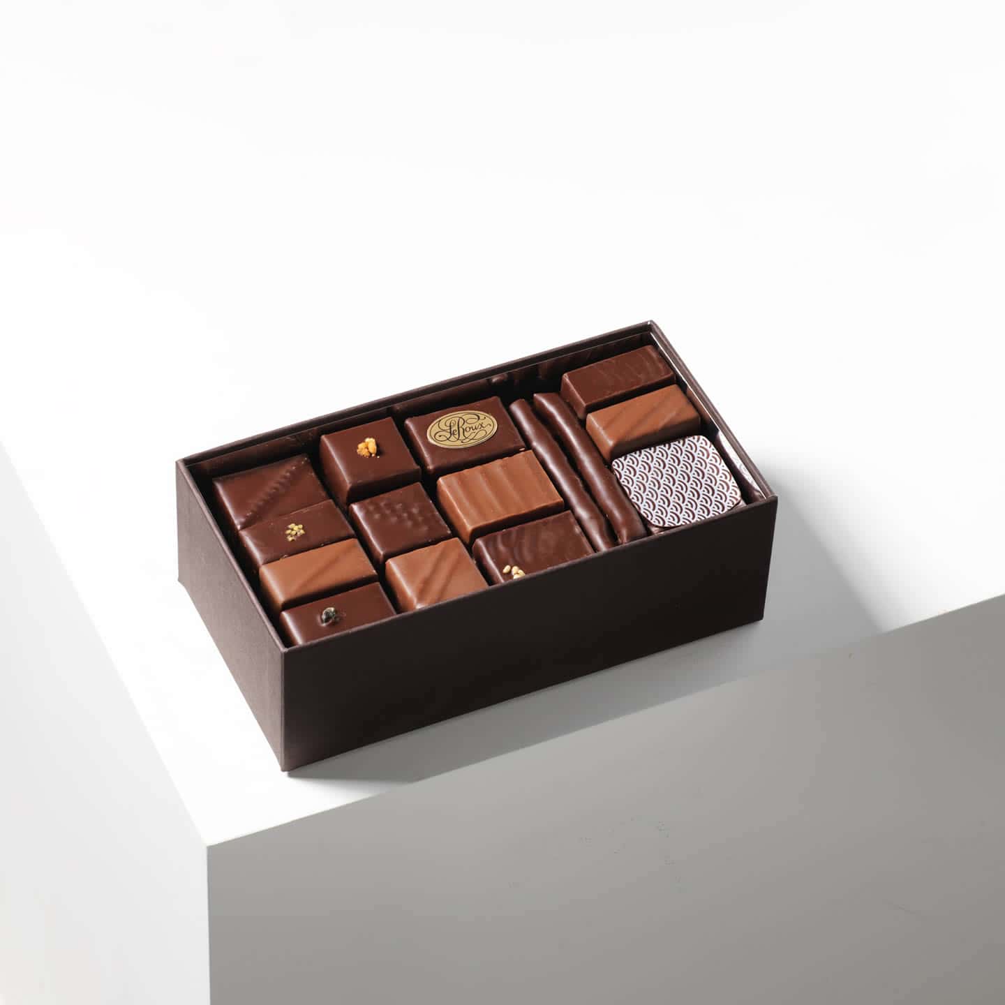 Assortiment Chocolats Noir et Lait 375g