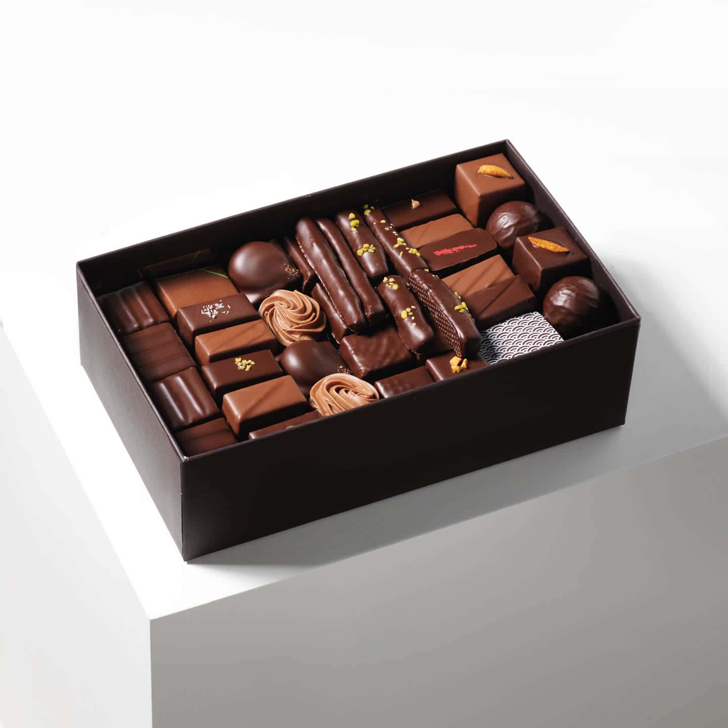Assortiment Chocolats Noir et Lait 1000g