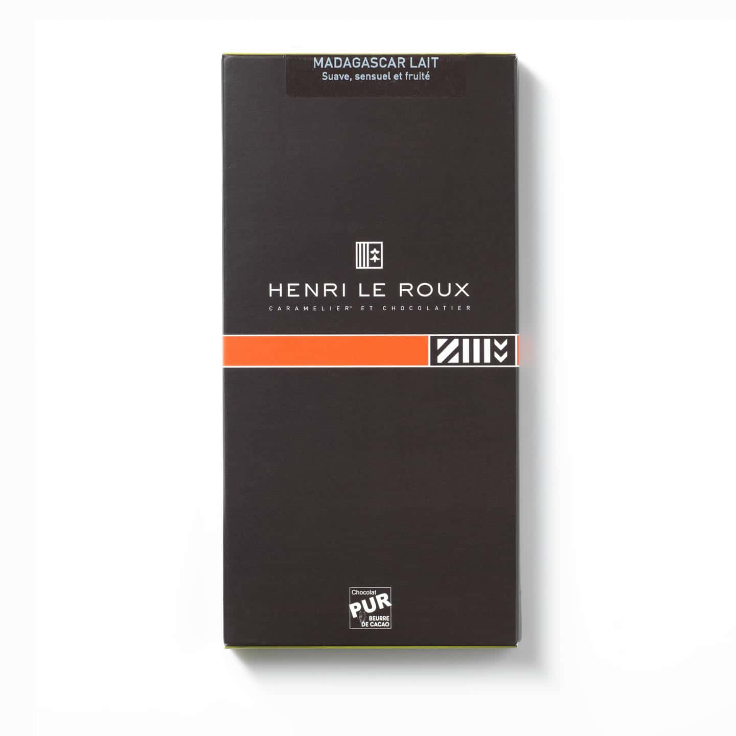 Tablette Chocolat Lait 45% origine Madagascar 100g