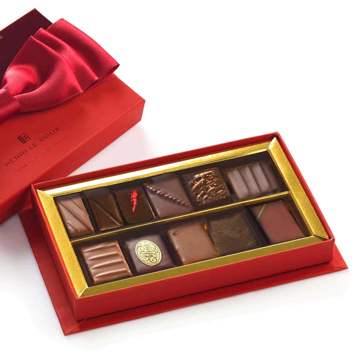 Assortiment Chocolats Noir et Lait 85g - 11 pièces Coffret Ensemble