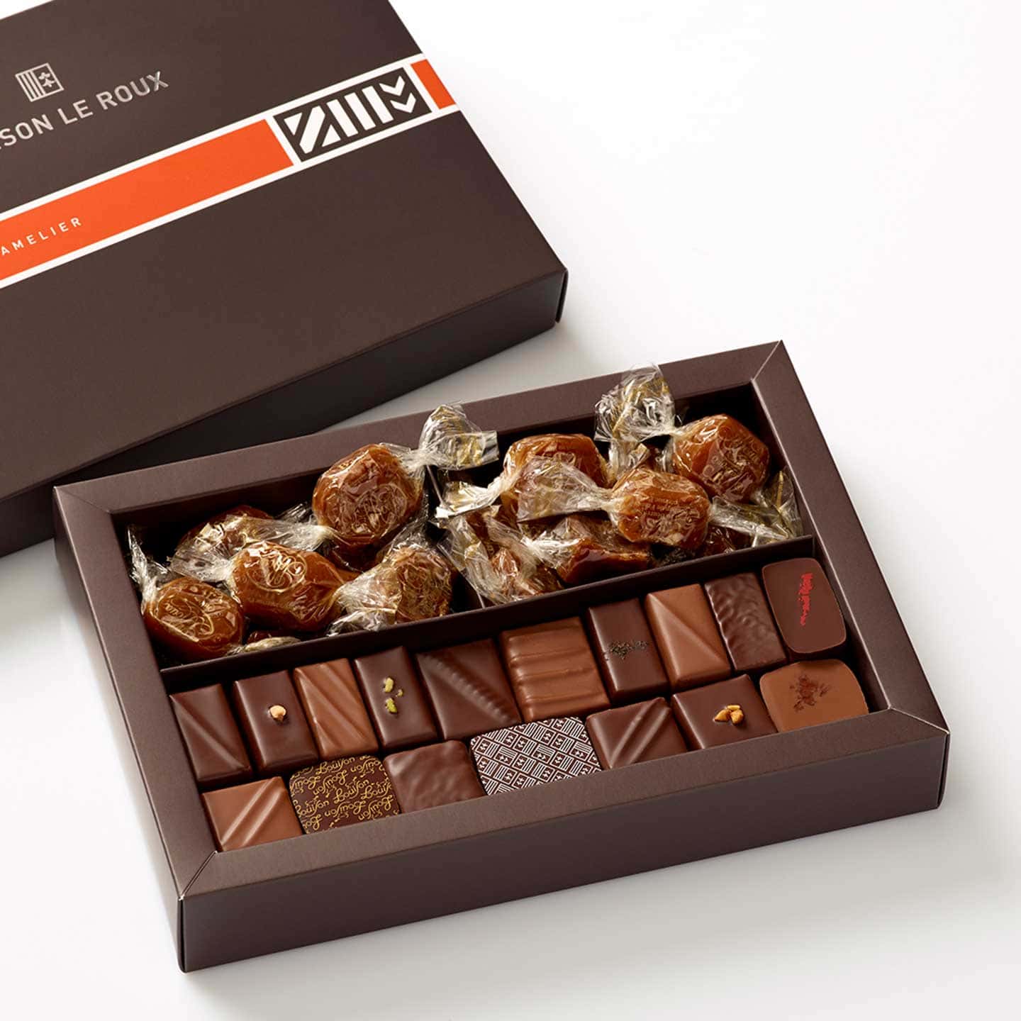 Caramels Beurre Salé CBS ® 1977 et Assortiment Chocolats Noir 280g