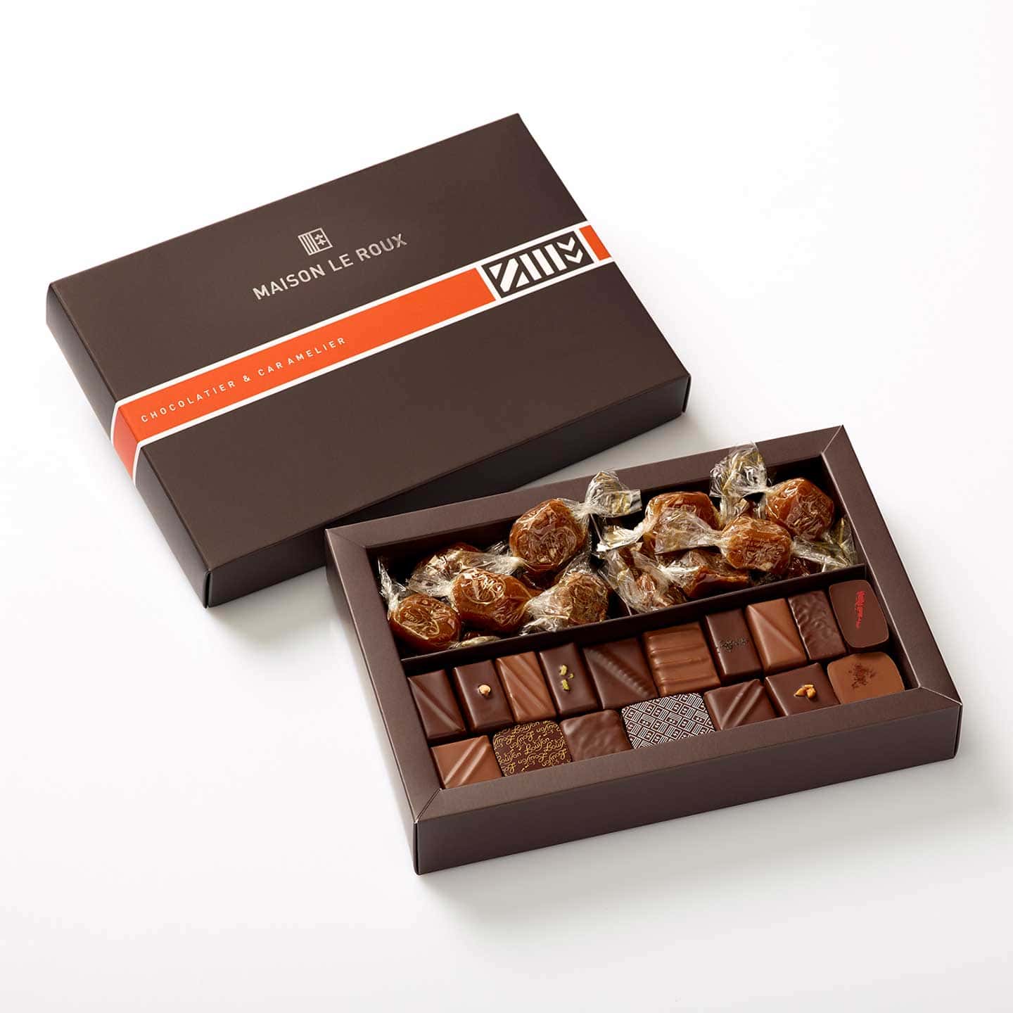 Caramels Beurre Salé CBS ® 1977 et Assortiment Chocolats Noir 280g