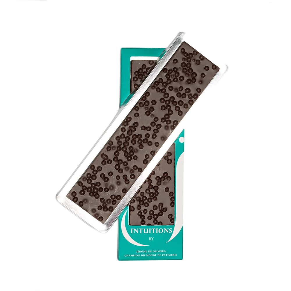 Tablette Chocolat Noir Croustillante 72% 120g