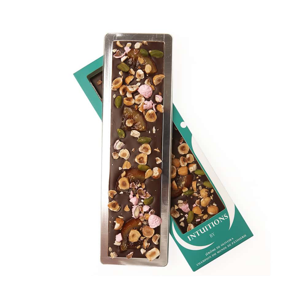 Tablette Chocolat Noir Mendiants 72% 120g