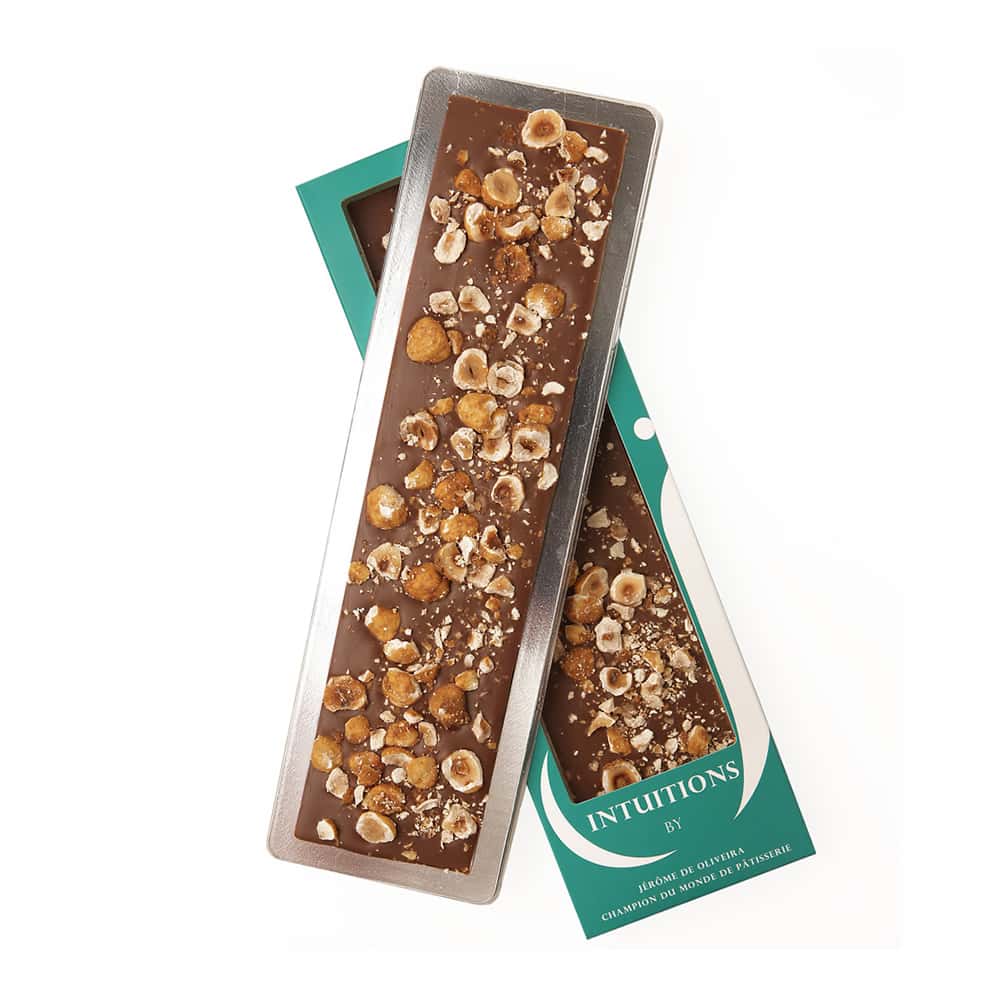 Tablette Chocolat Lait Noisettes 40% 110g