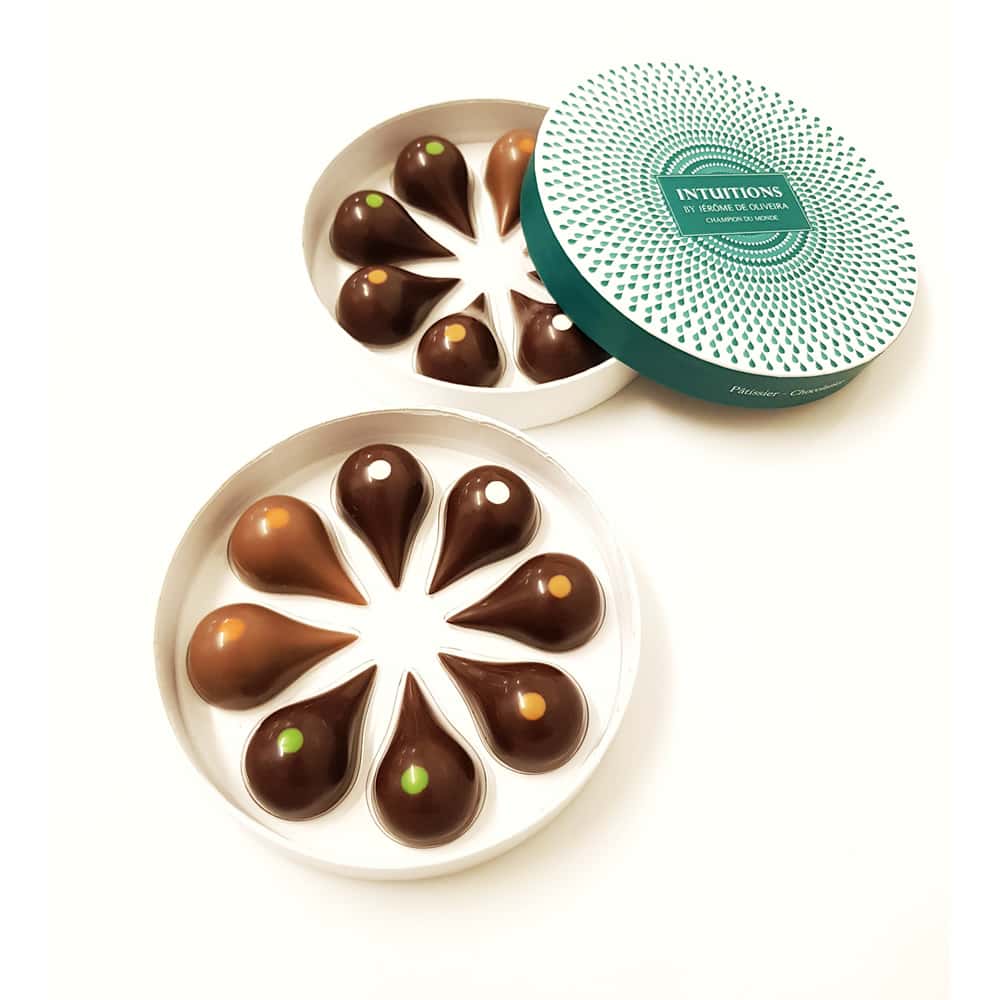 Assortiment Caramels Chocolat Noir et Lait Fruits 80g Addiction