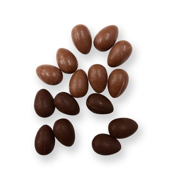 Oeufs Praliné Chocolat Noir et Lait Pâques