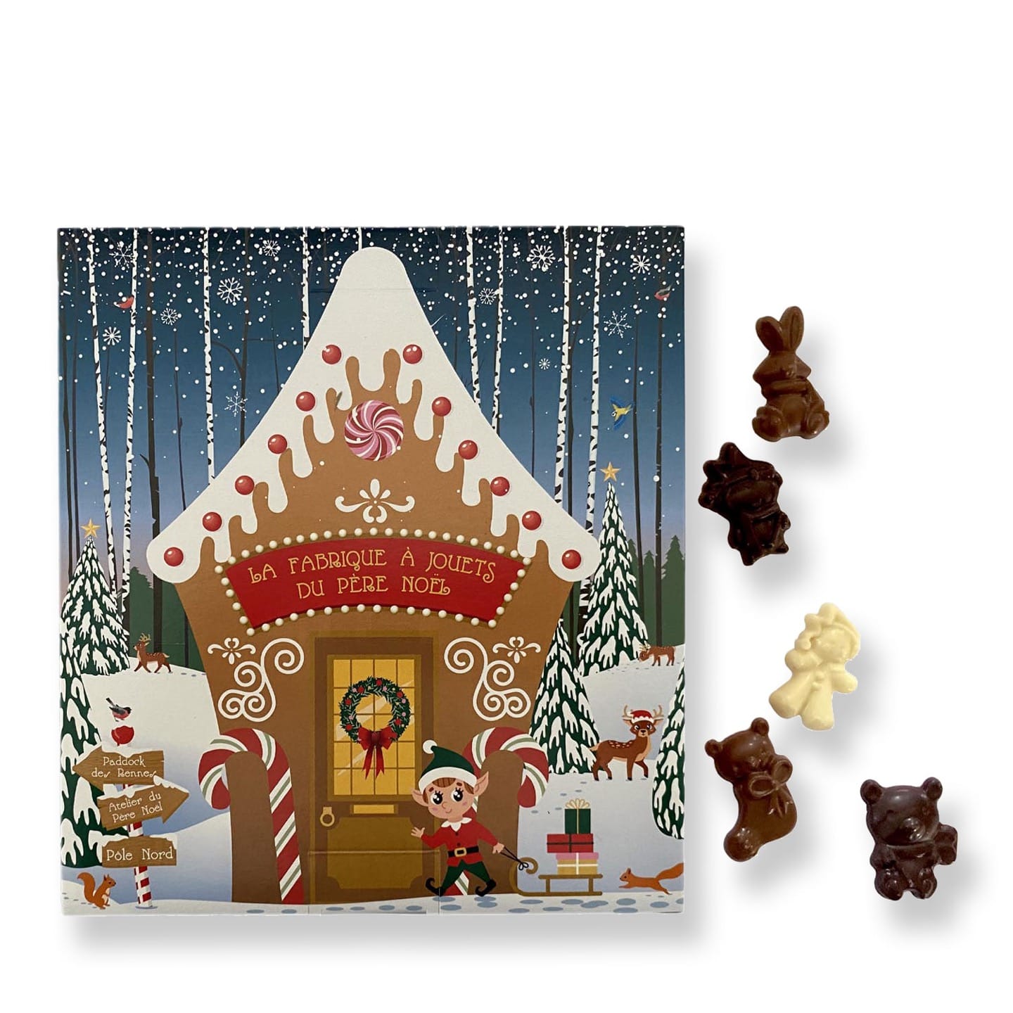 Calendrier de l'Avent 120g Fabrique à Jouets